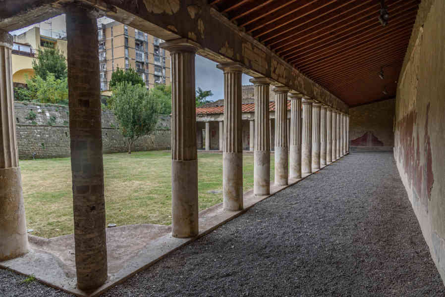338 - Italia - Torre Annunziata - Villa Oplontis o Villa Poppea - Viridarium 2.jpg